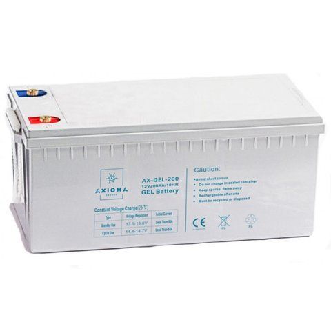 Акумуляторна батарея Axioma Energy AX-GEL-200, 12В, 200 А/год AX200GEL фото