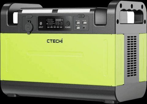 Портативна зарядна станція GT1500 Portable Power Station CTECHi (1500W 1210Wh AC220V EU) ST.1500/1200 фото