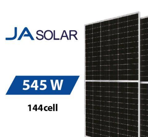 Сонячні панелі батареї 545 Вт JA SOLAR JAM72S30-545/MR 545 WP, MONO 15434/545 фото