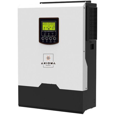 Гібридне ДБЖ 2500Вт , 24В + МППТ на 3 кВт, ISMPPT BF 2500, AXIOMA energy, 09555/2.5 фото
