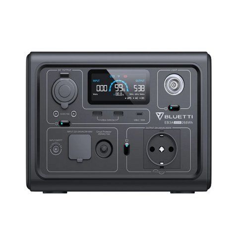 Портативна система живлення PowerOak Bluetti EB3A (600 Вт / 268 Вт*ч)  18068 фото